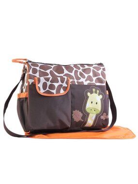 Baby Giraffe Diaper Bag Outdoor Multifunctional Mummy Shoulder Bag Handbag New